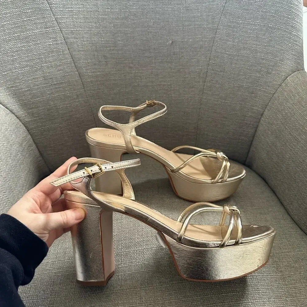 Schutz Kelsie Platform Sandal NEW